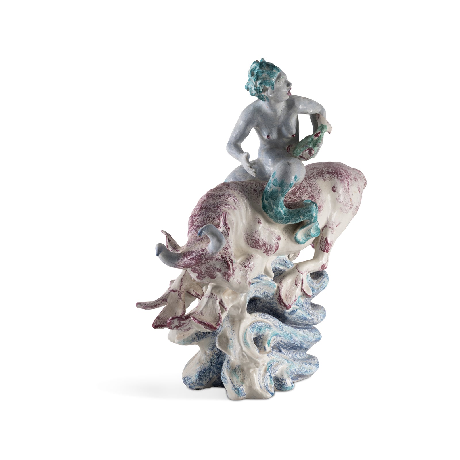 Jean René Gauguin "Havtyren" / 'Sea Bull' Sculpture for Bing & Grøndahl, Denmark Eleish Van Breems Home