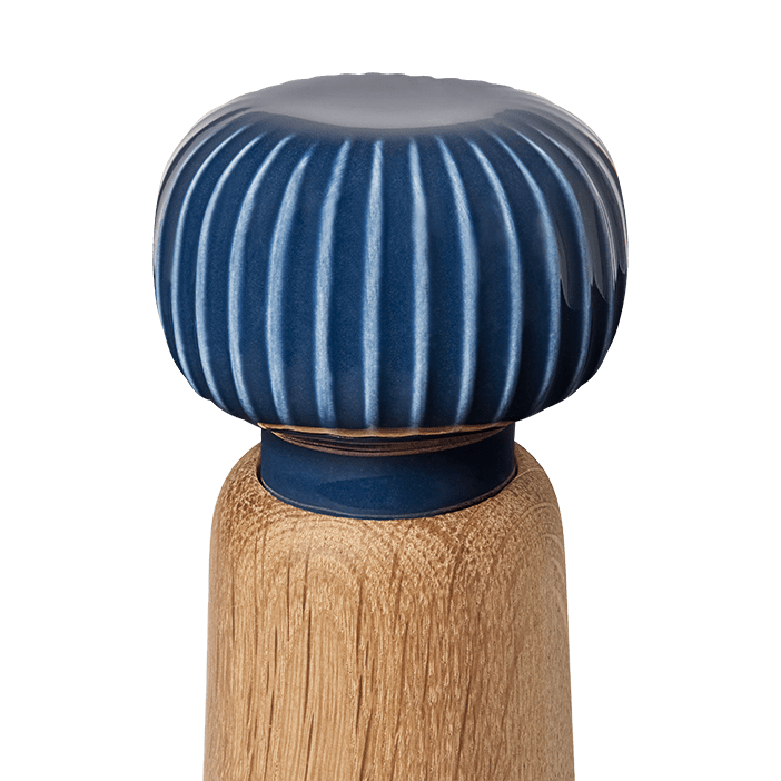 Kähler - Hammershøi - 7.3" Oak & Ceramic Spice Grinder Eleish Van Breems Home