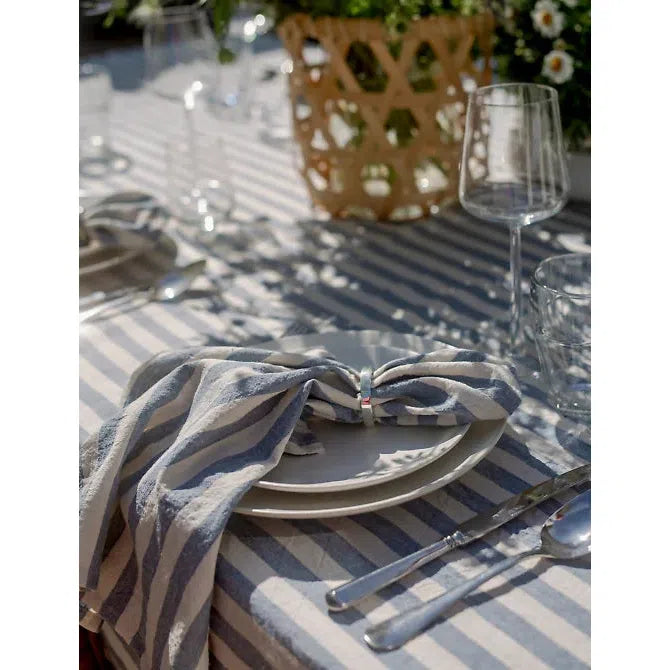 Riviera Napkin, Azure, Set of 4 Eleish Van Breems Home
