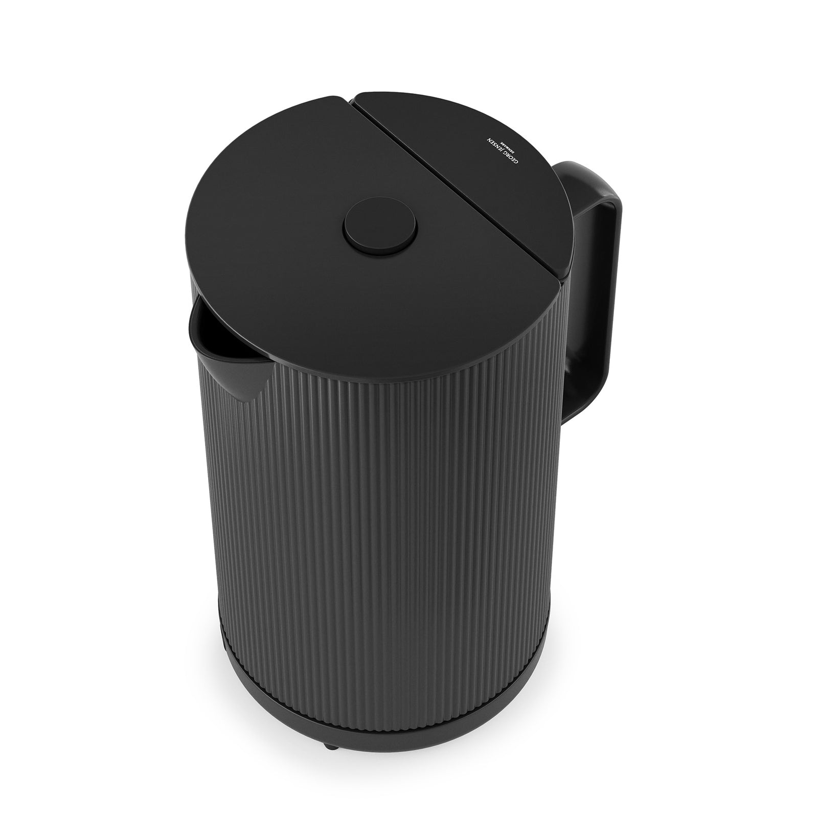 Georg Jensen Bernadotte Electric Kettle Stainless & Black Eleish Van Breems Home