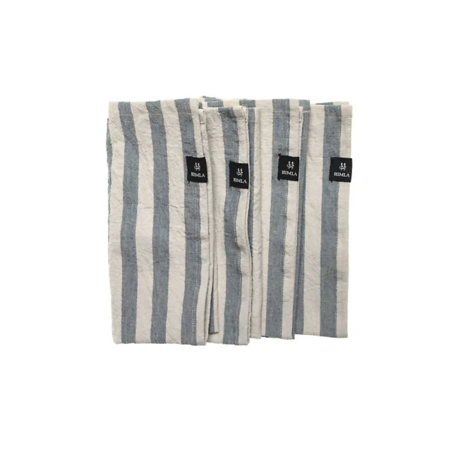 Riviera Napkin, Azure, Set of 4 Eleish Van Breems Home