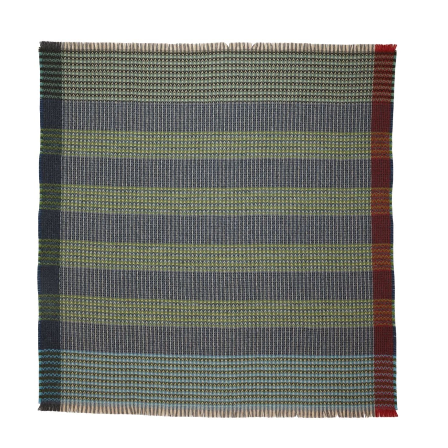 Wallace Sewell Everglade Throw Shetland Ripple Throw Eleish Van Breems Home
