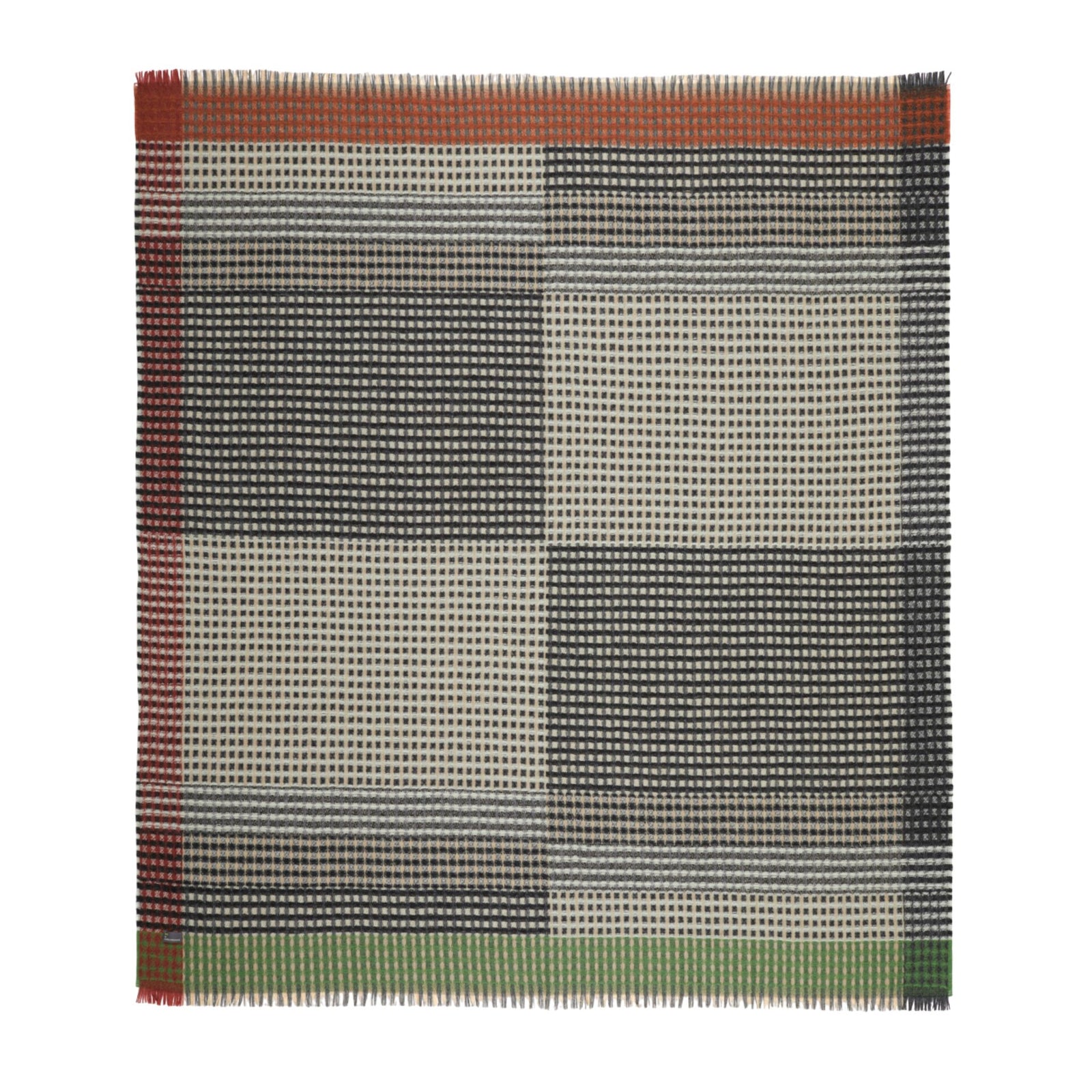 Whittington Shetland Wool Waffle Throw Eleish Van Breems Home