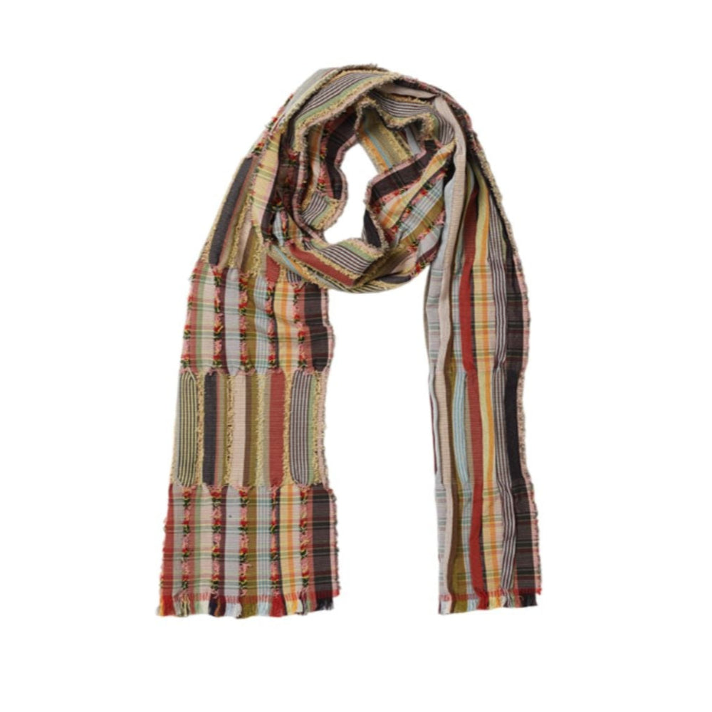 Peonia Lollipop Silk & Wool Scarf Eleish Van Breems Home