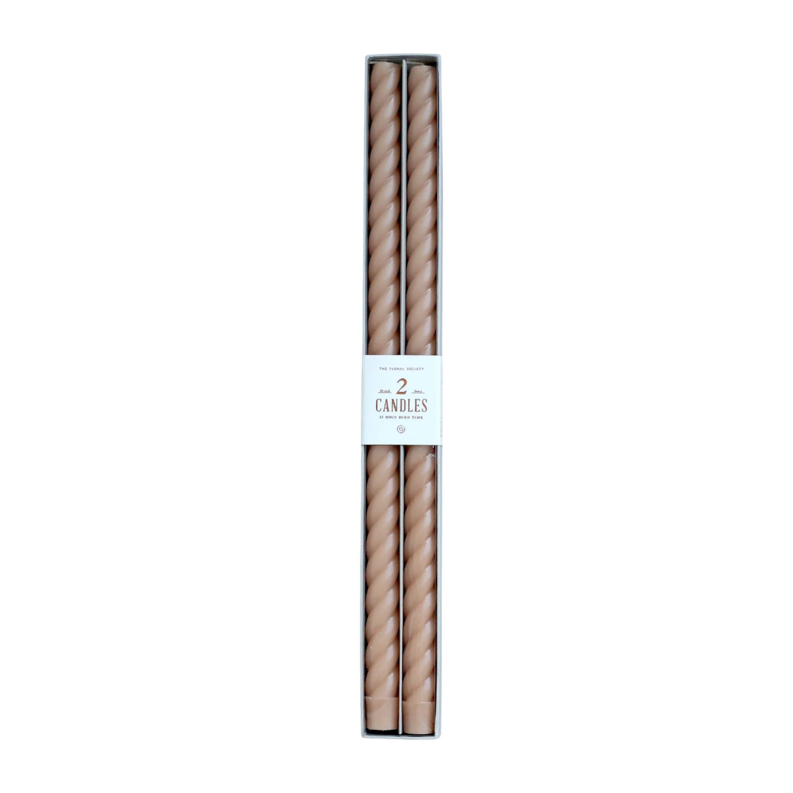 Fancy Taper Candles, 18" Pair Eleish Van Breems Home