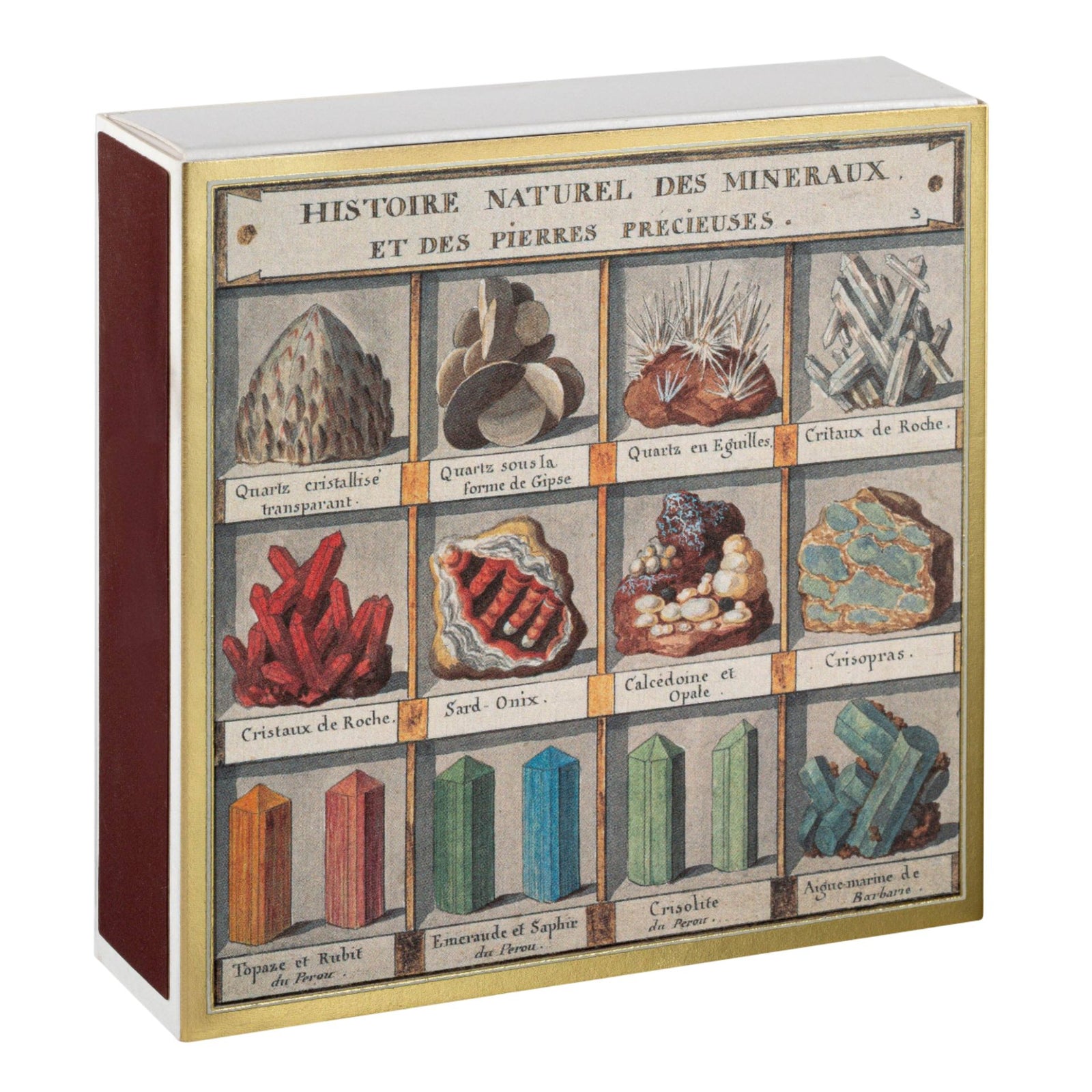 Natural History Museum Minerals Square Safety Matches Eleish Van Breems Home