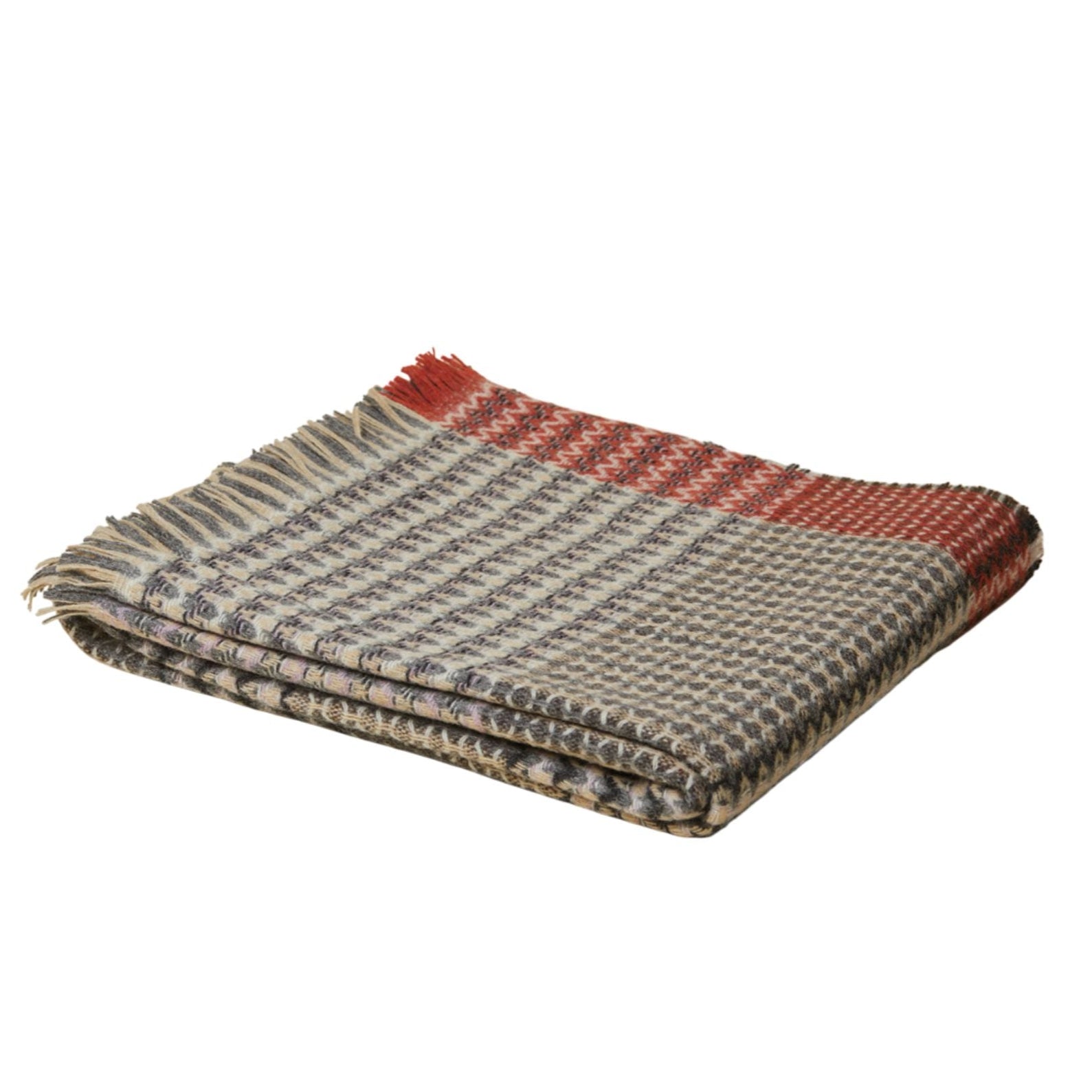 Wallace Sewell Ansel Throw Shetland Ripple Throw Eleish Van Breems Home