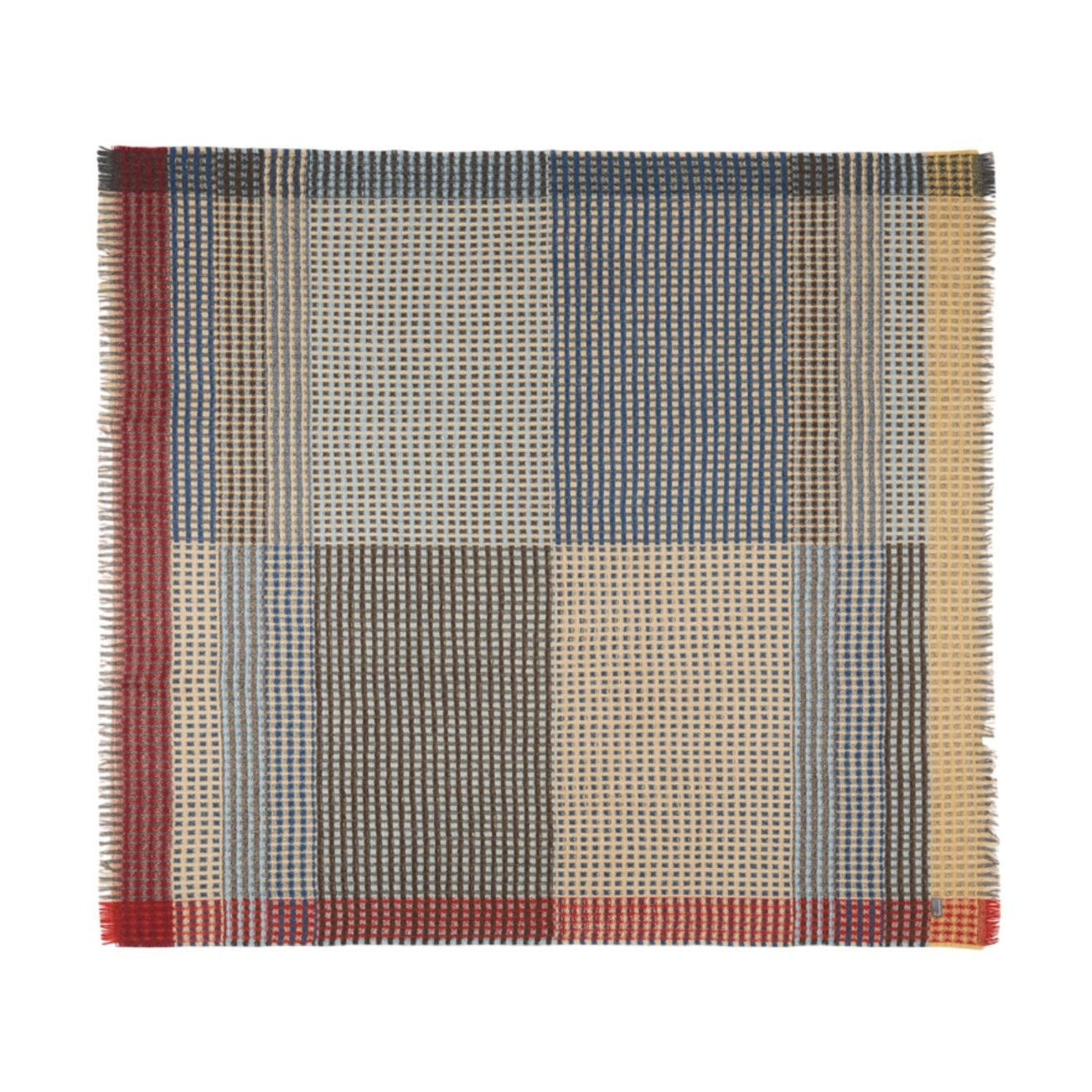 Regent Shetland Wool Waffle Throw Eleish Van Breems Home