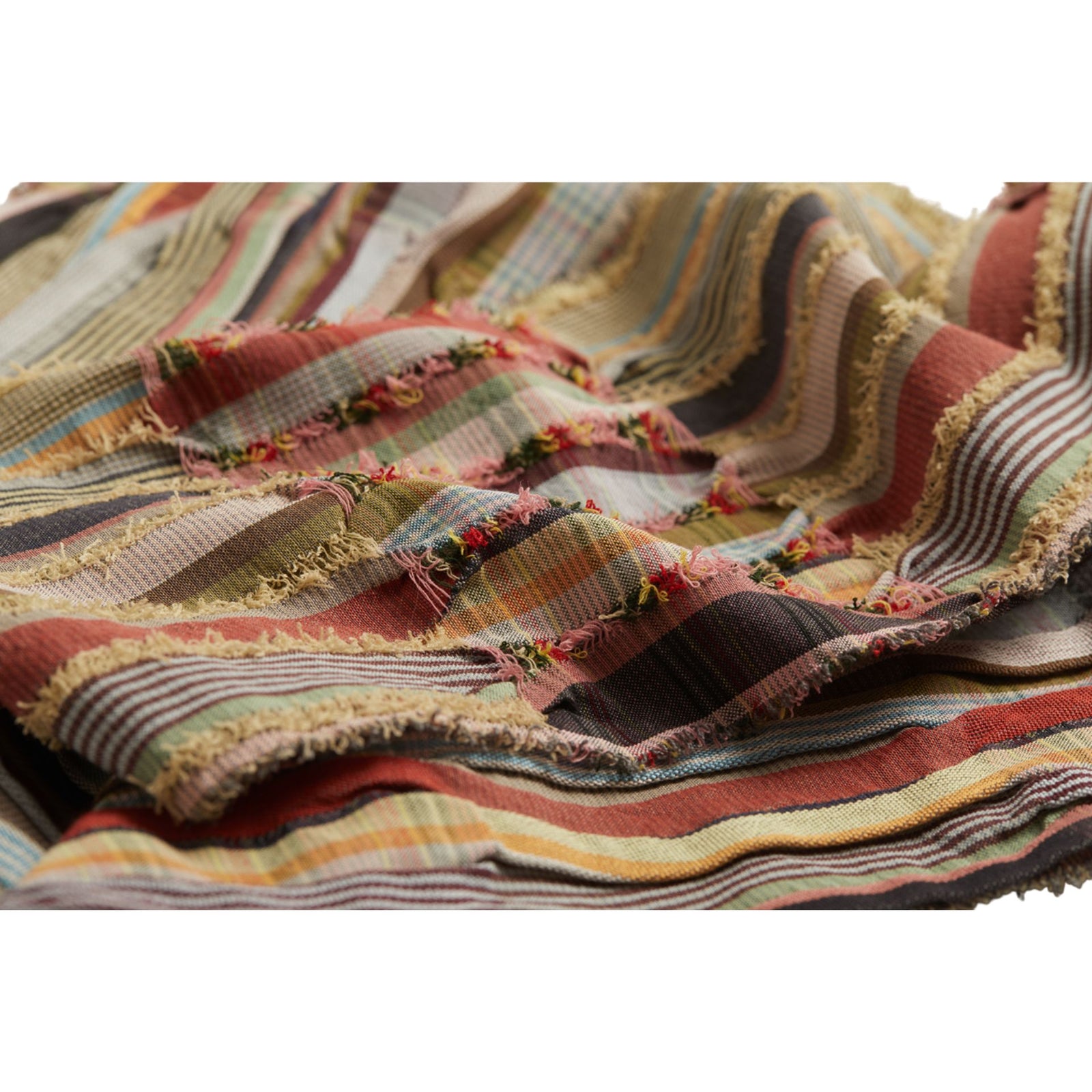 Peonia Lollipop Silk & Wool Scarf Eleish Van Breems Home
