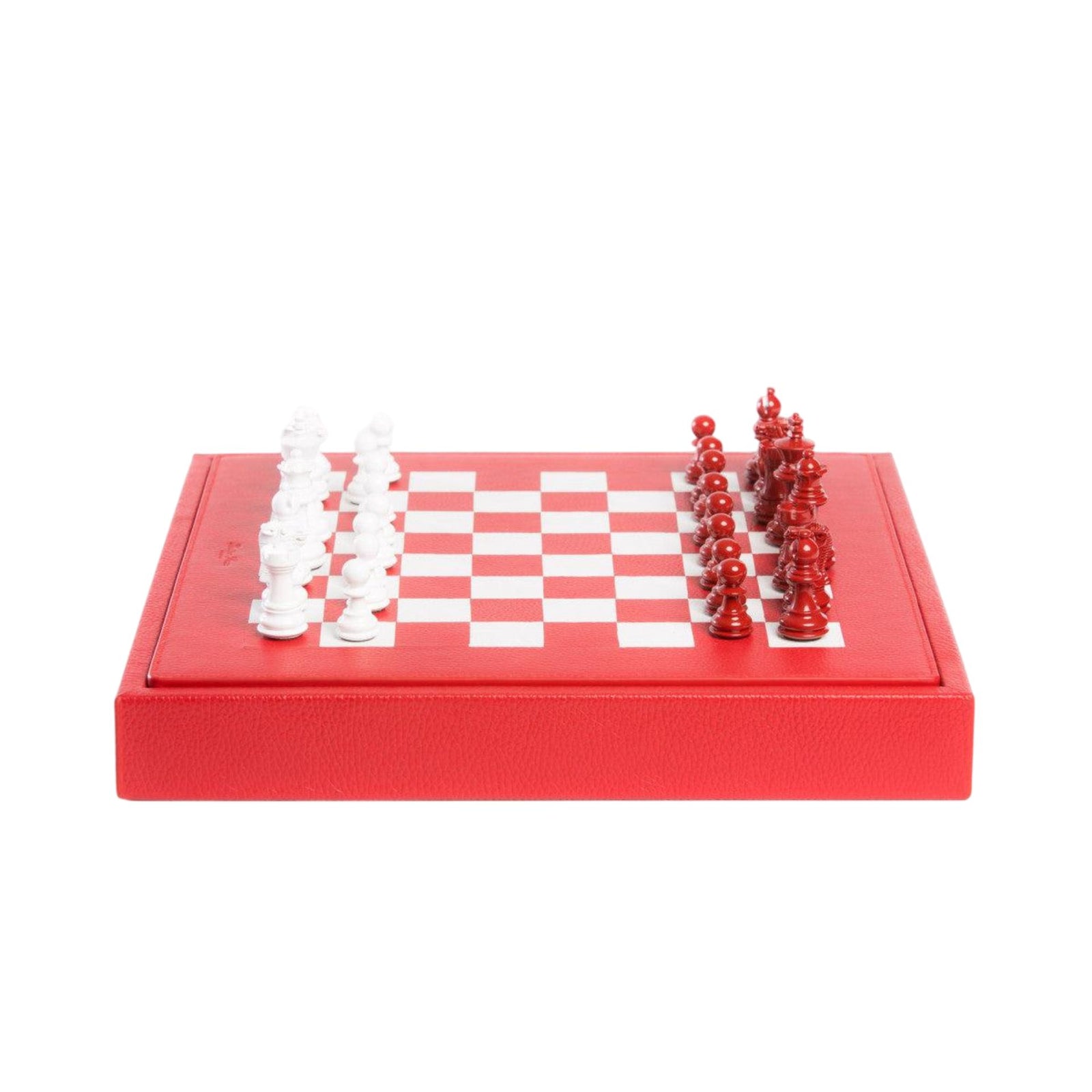 Leather Chess Set Eleish Van Breems Home