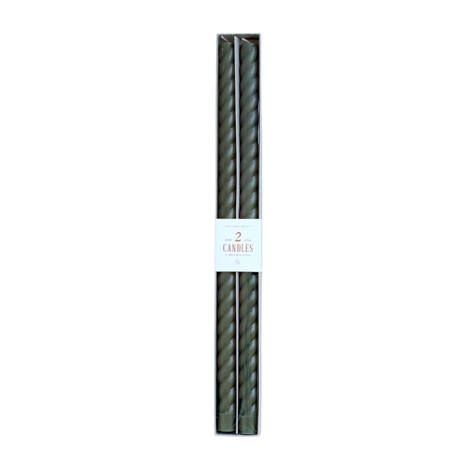 Fancy Taper Candles, 18" Pair Eleish Van Breems Home