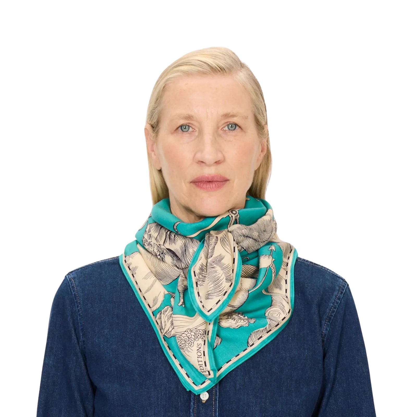 Square Scarf, Astrologie Emerald Eleish Van Breems Home