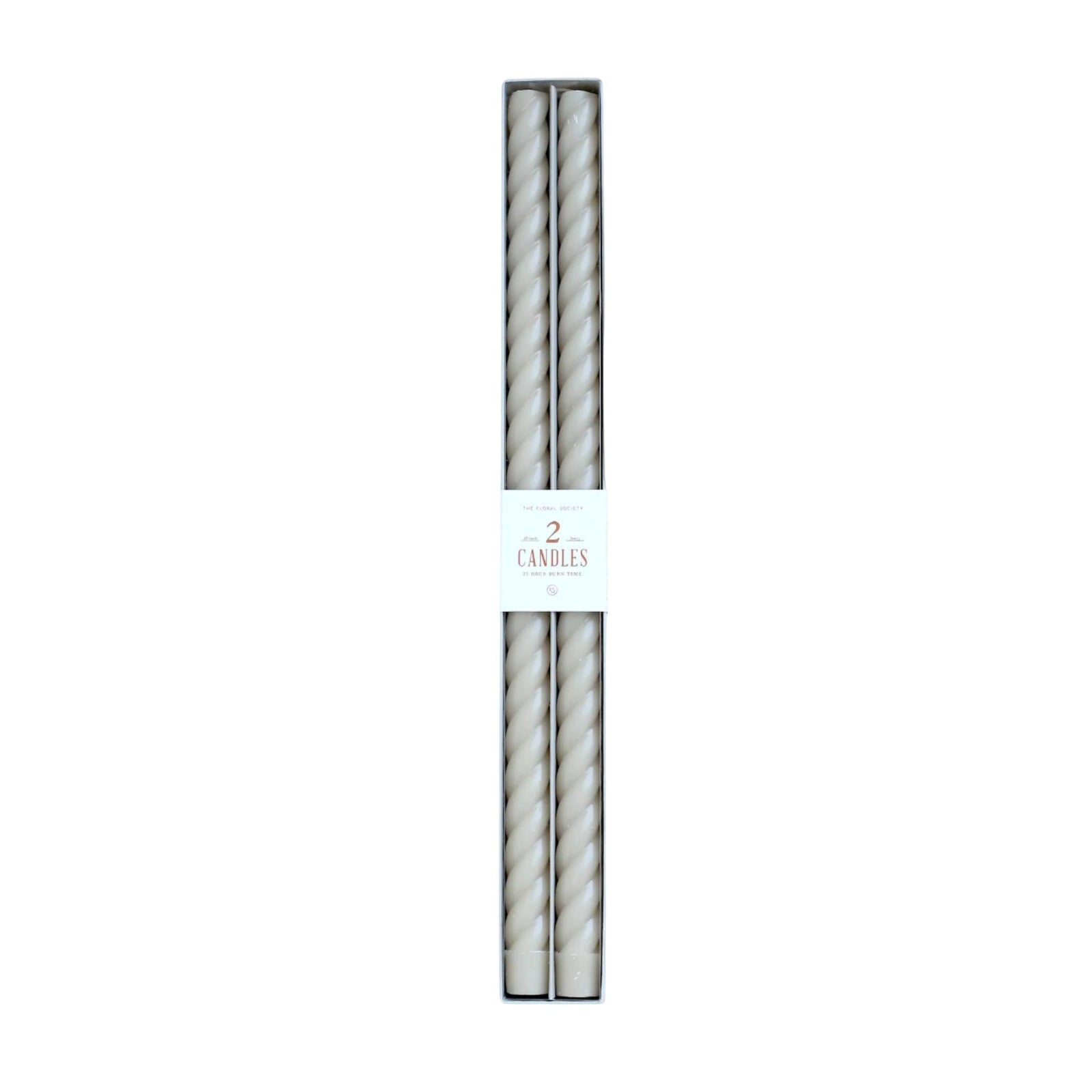 Fancy Taper Candles, 18" Pair Eleish Van Breems Home