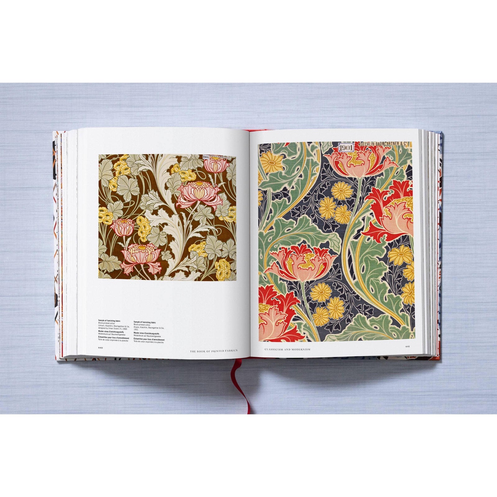 The Book of Printed Fabrics. From the 16th Century Until Today (German, French, English) Eleish Van Breems Home