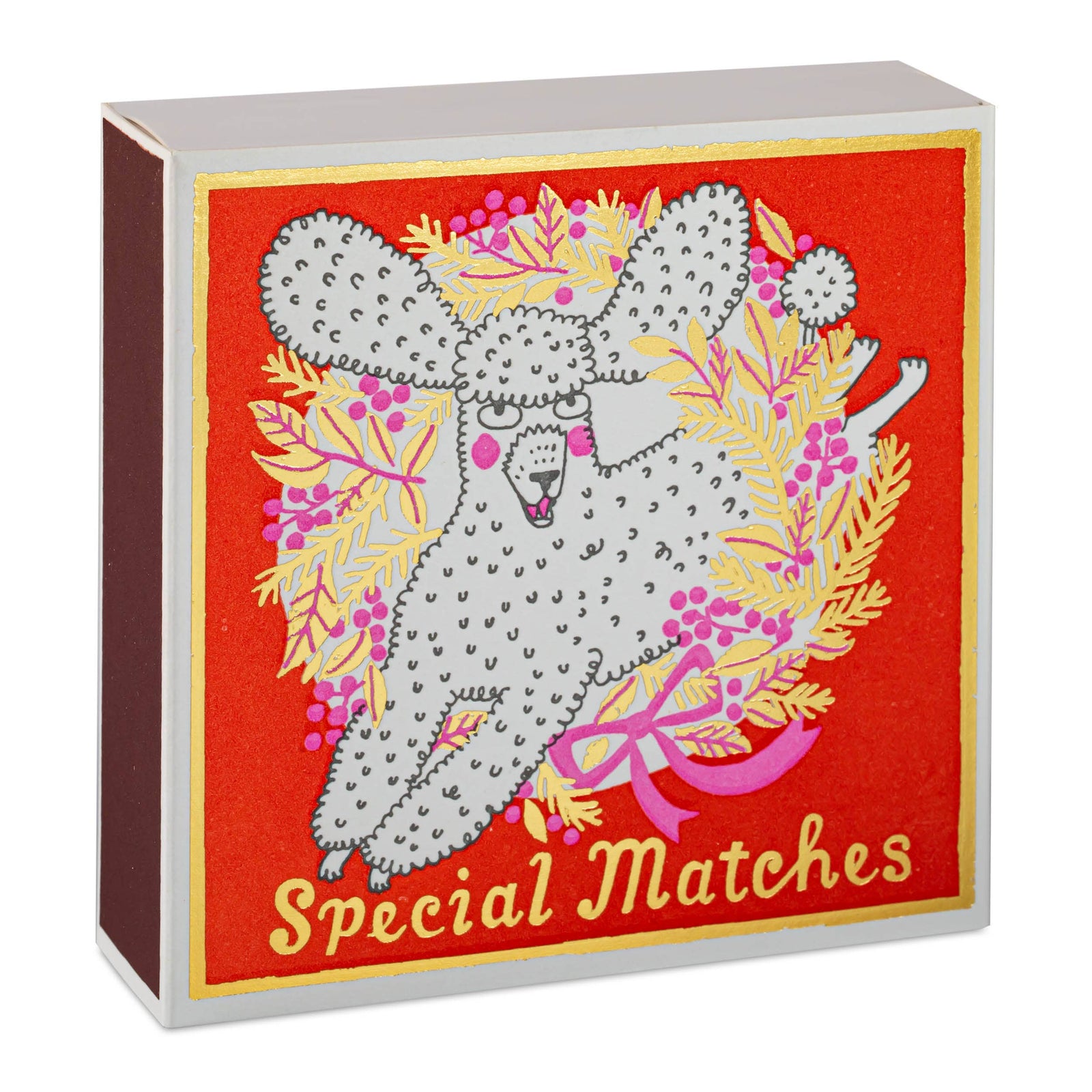 Poodle | Square - Christmas Safety Matches🎄 Eleish Van Breems Home