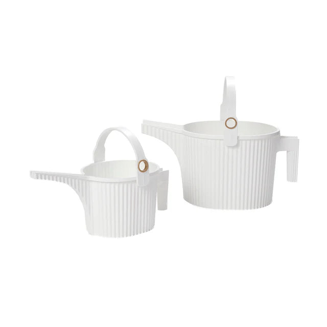 Chilewich Hachiman Garden Beetle Watering Can, White Eleish Van Breems Home