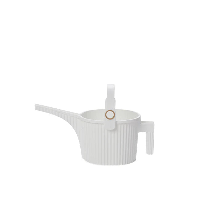 Chilewich Hachiman Garden Beetle Watering Can, White Eleish Van Breems Home