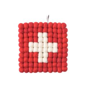 Wool Rectangular Flag Trivet Eleish Van Breems Home