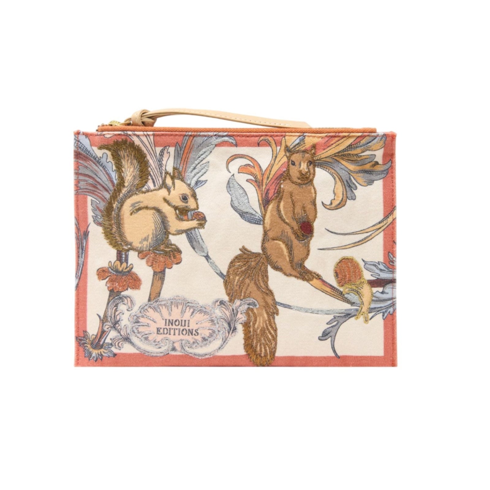 Embroidered Pouch, Medium Eleish Van Breems Home
