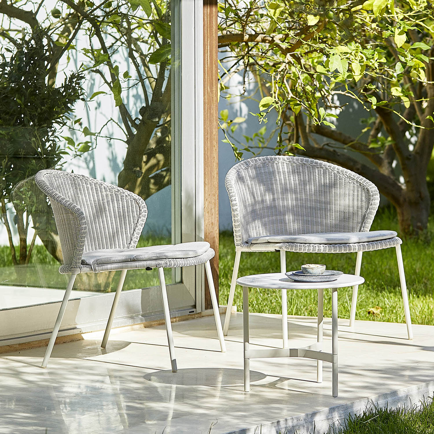 Lean Chair, Grey Eleish Van Breems Home