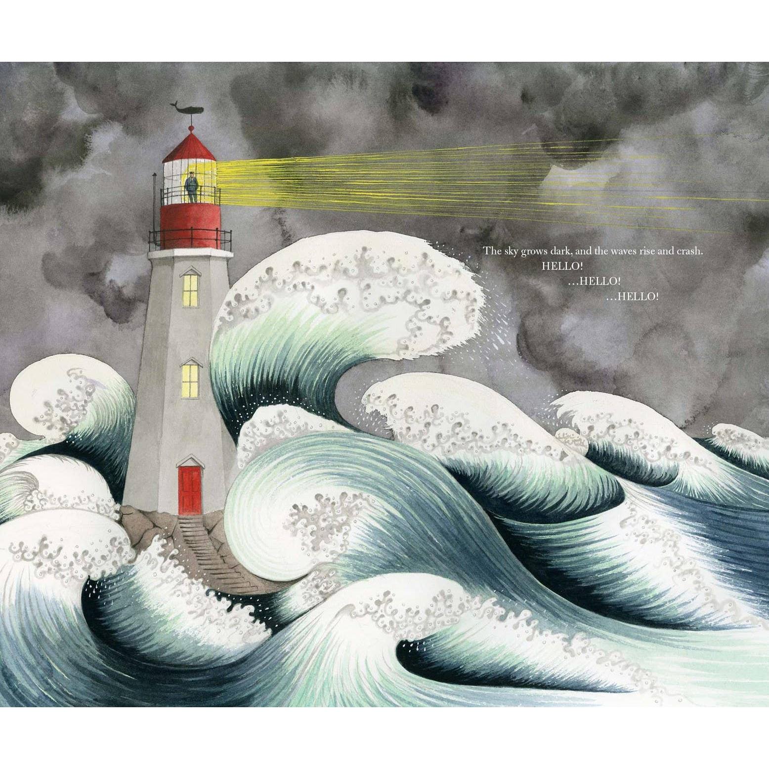 Hello Lighthouse (Caldecott Medal Winner) Eleish Van Breems Home