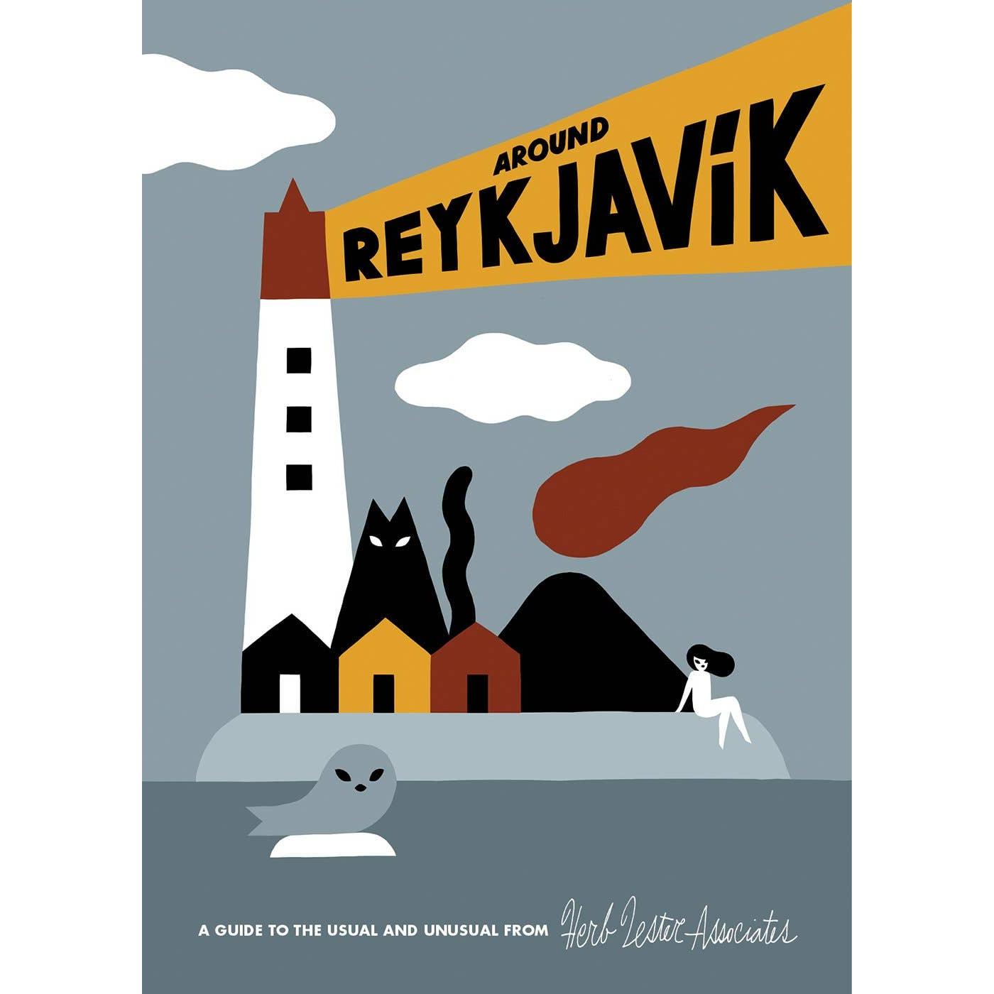 Herb Lester Associates - Around Reykjavik - Iceland Travel Map & Cultural Guide Eleish Van Breems Home