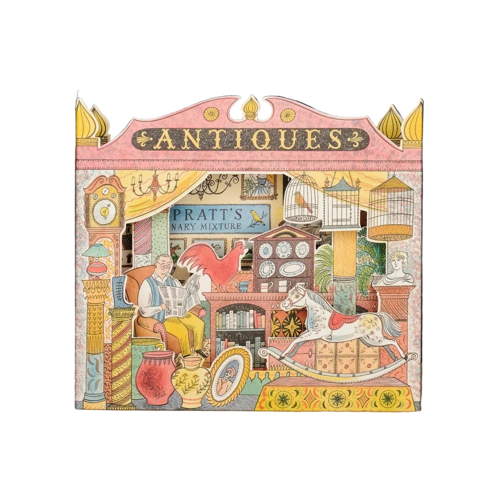 Antiques Shop Die Cut Eleish Van Breems Home
