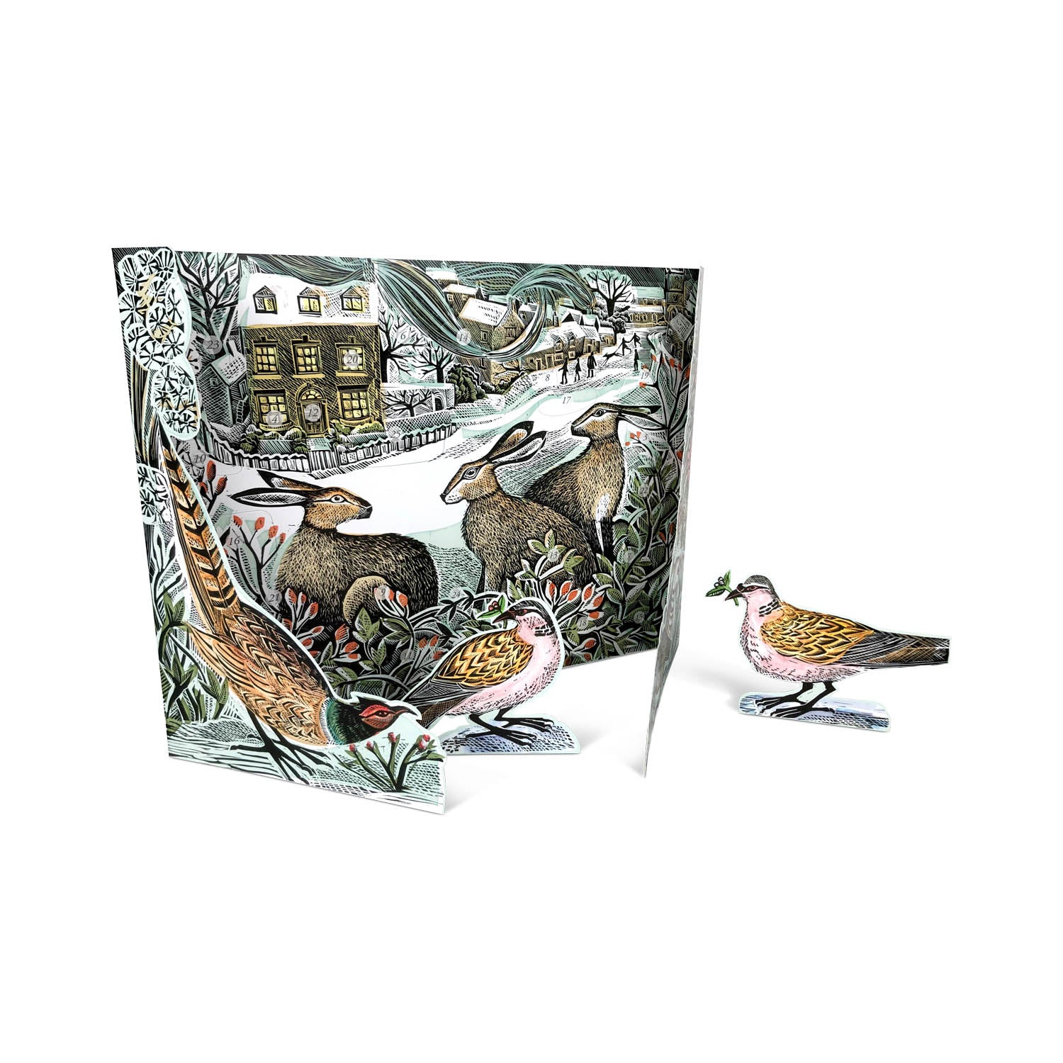 We Three Hares Advent Calendar Eleish Van Breems Home