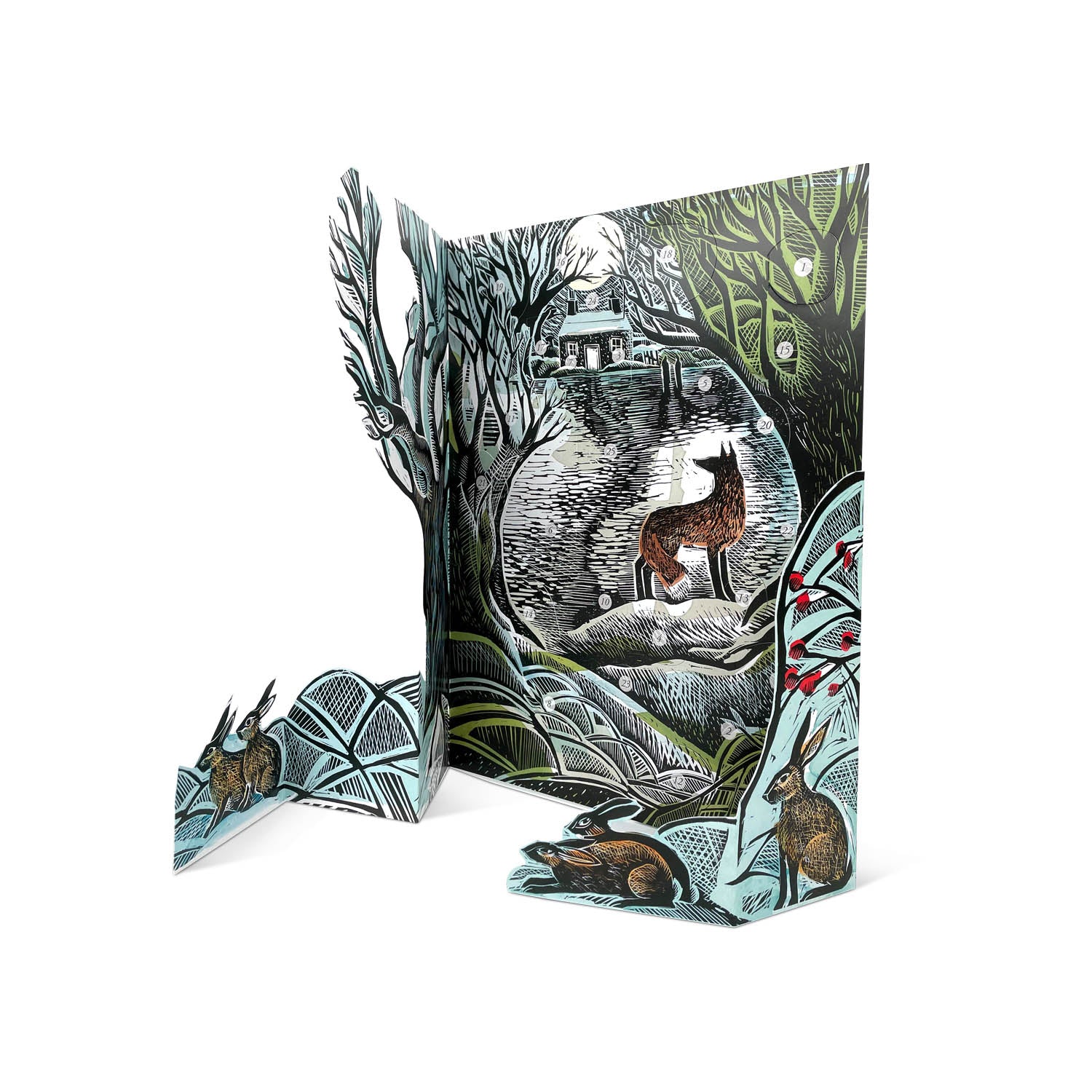 Midnight Fox Advent Calendar Eleish Van Breems Home