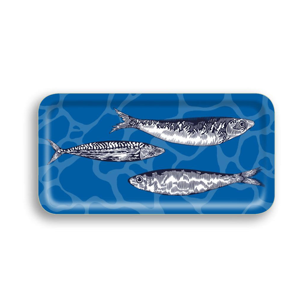Blue Tide Marine Narrow Tray Eleish Van Breems Home
