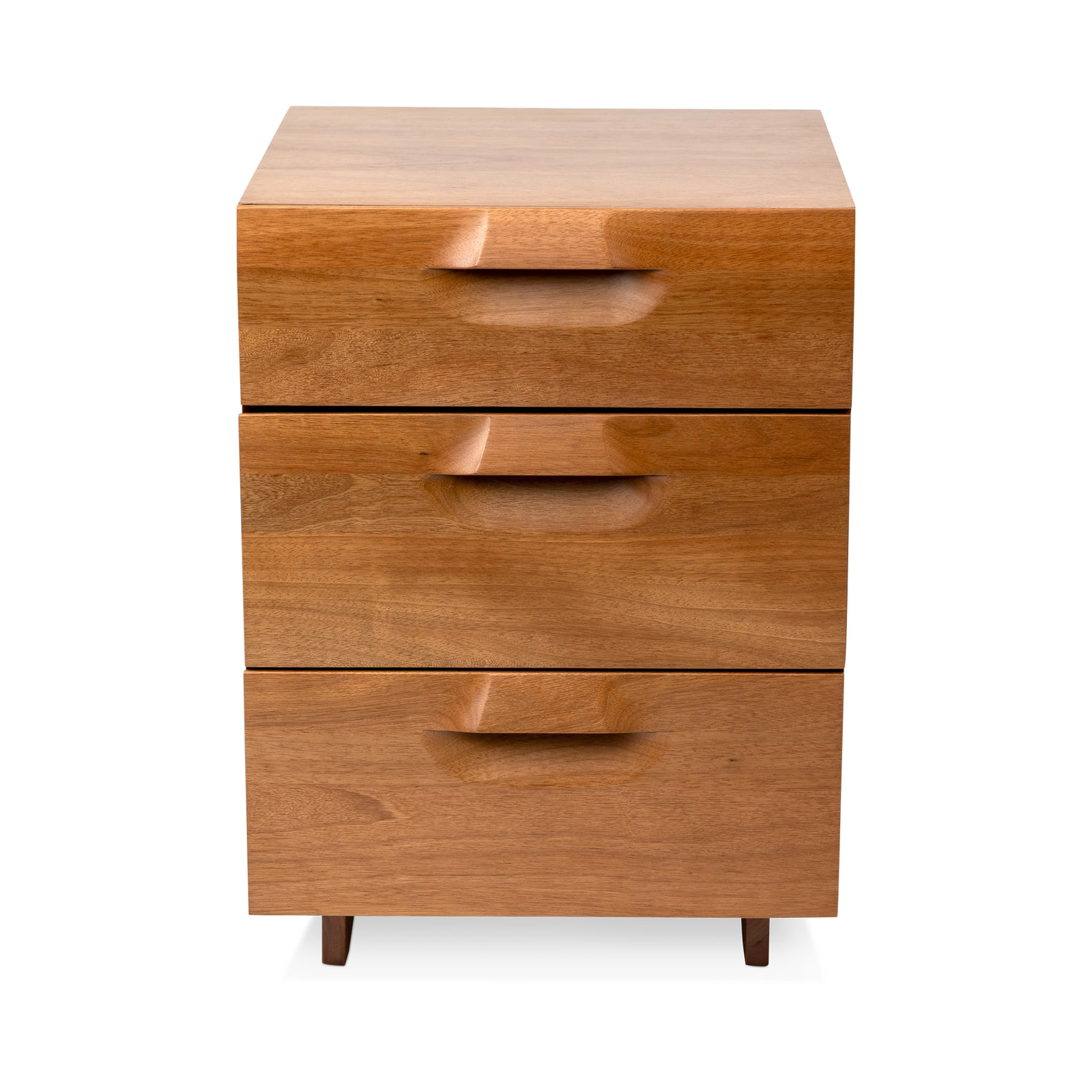 Sossego Caetano Drawer Pedestal, Noce Finish Eleish Van Breems Home