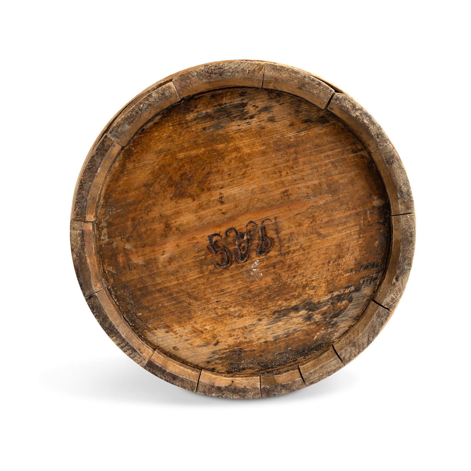 Swedish Sauna Bucket Stamped JAS Eleish Van Breems Home
