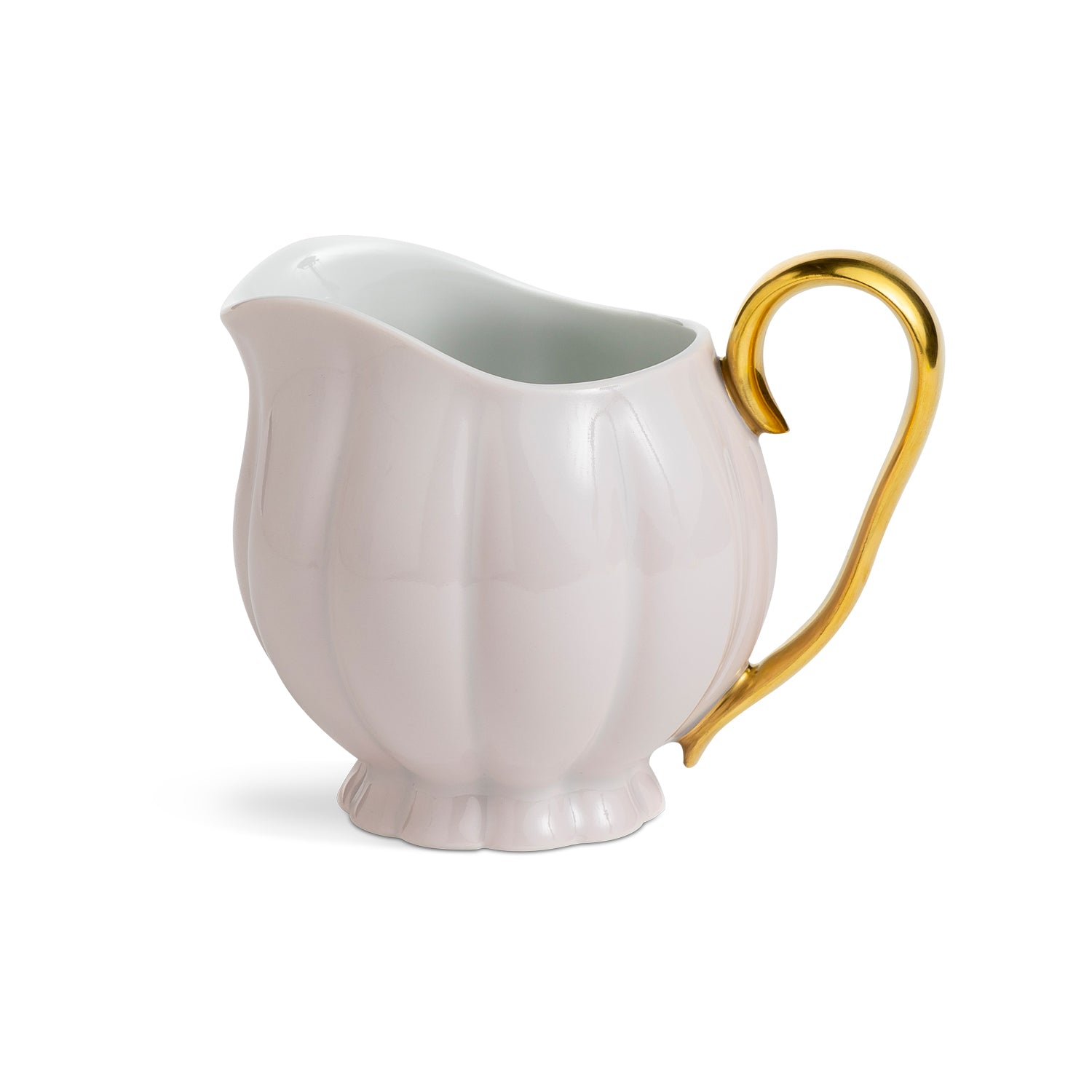 Augarten Small Bowl In Fond Light Pink & Gold Eleish Van Breems Home