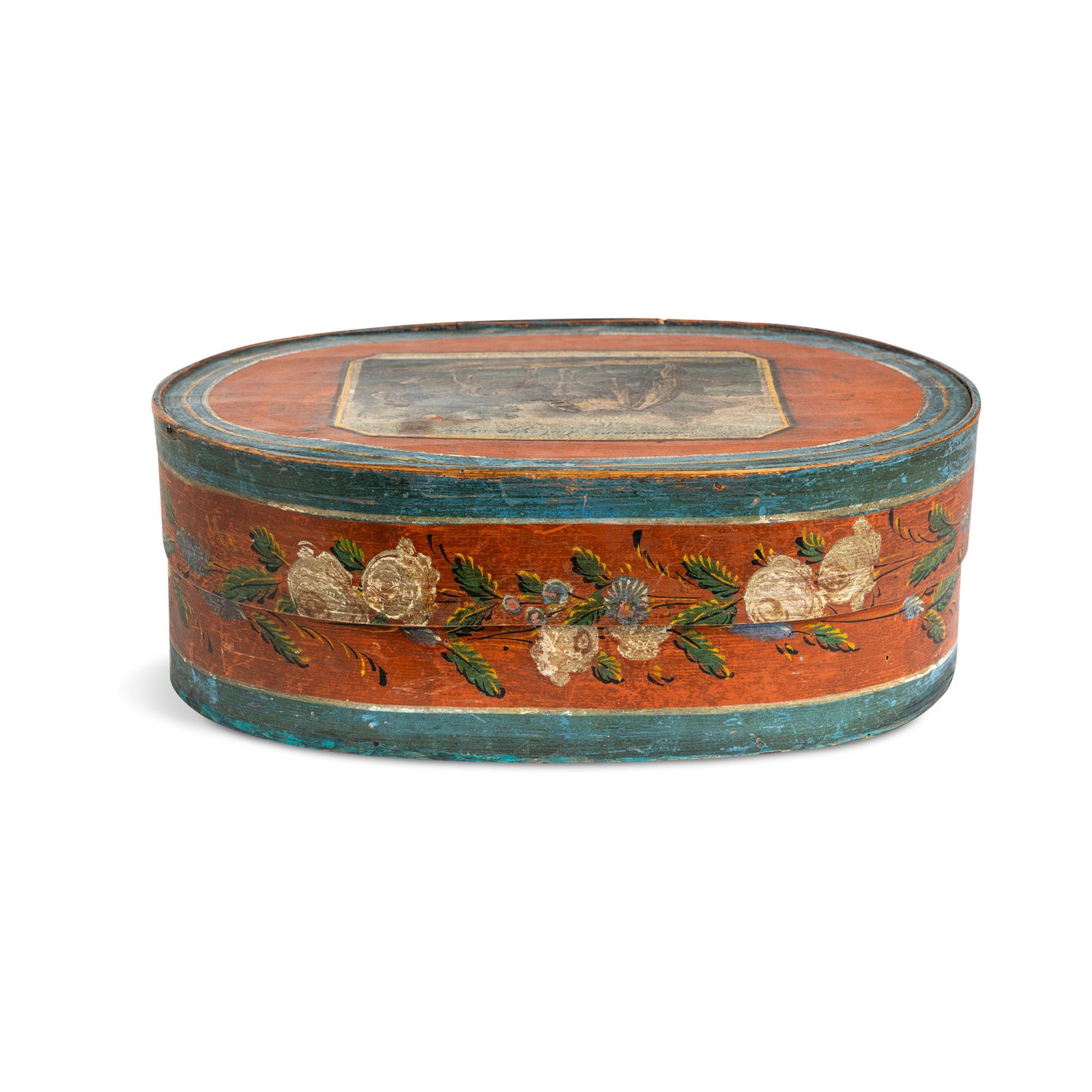 Swedish Painted Box Eleish Van Breems Home