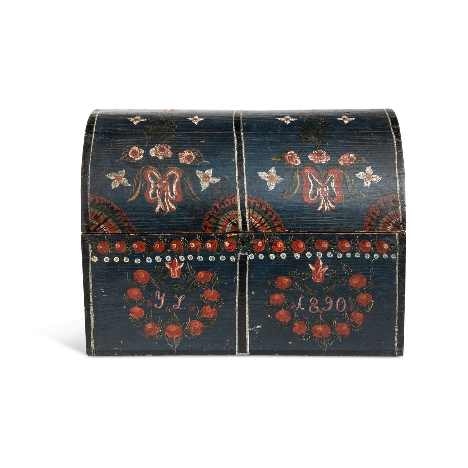 Painted Dome Swedish Box Eleish Van Breems Home