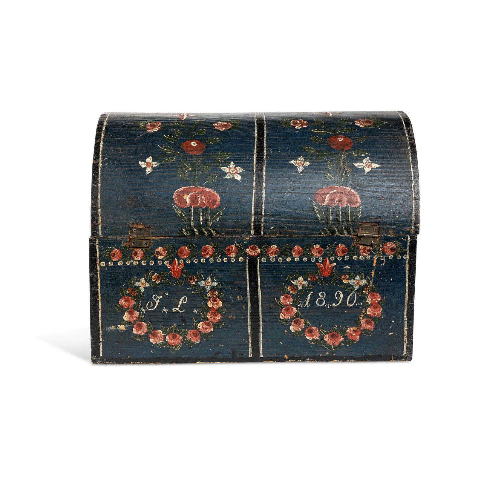Painted Dome Swedish Box Eleish Van Breems Home