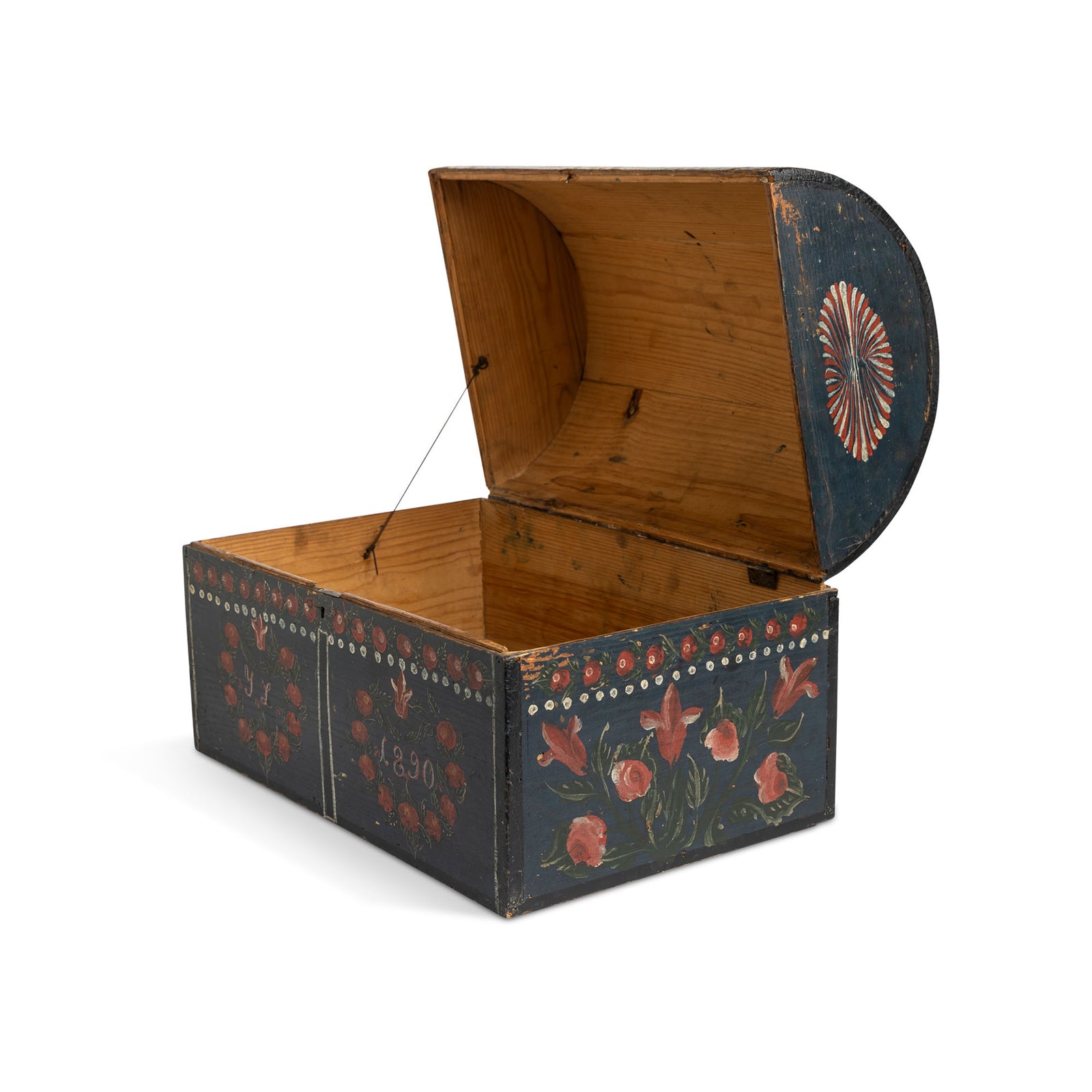 Painted Dome Swedish Box Eleish Van Breems Home