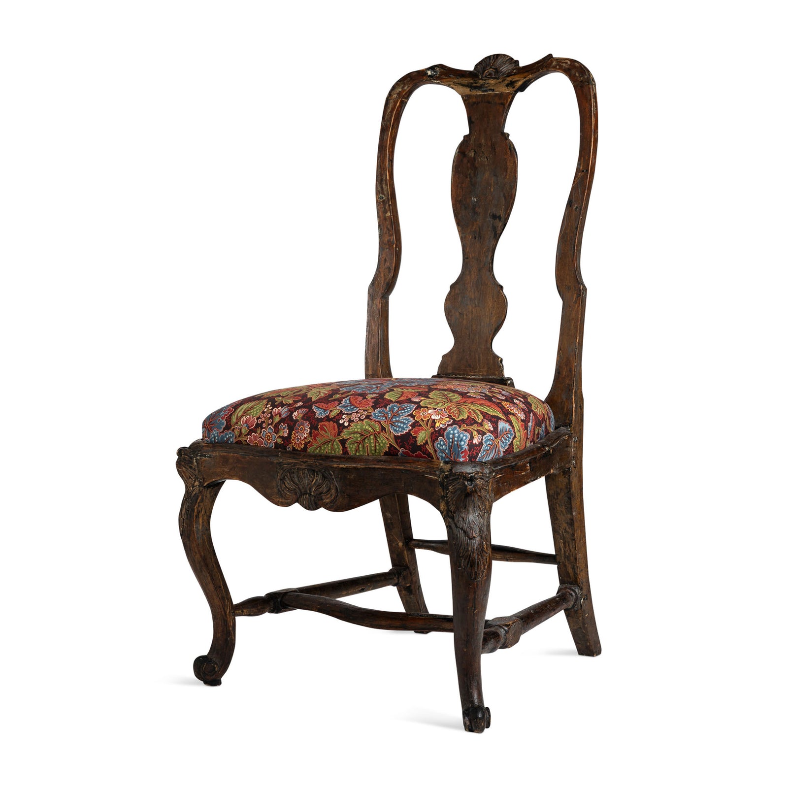 18thc Swedish Baroque Side Chair Eleish Van Breems Home