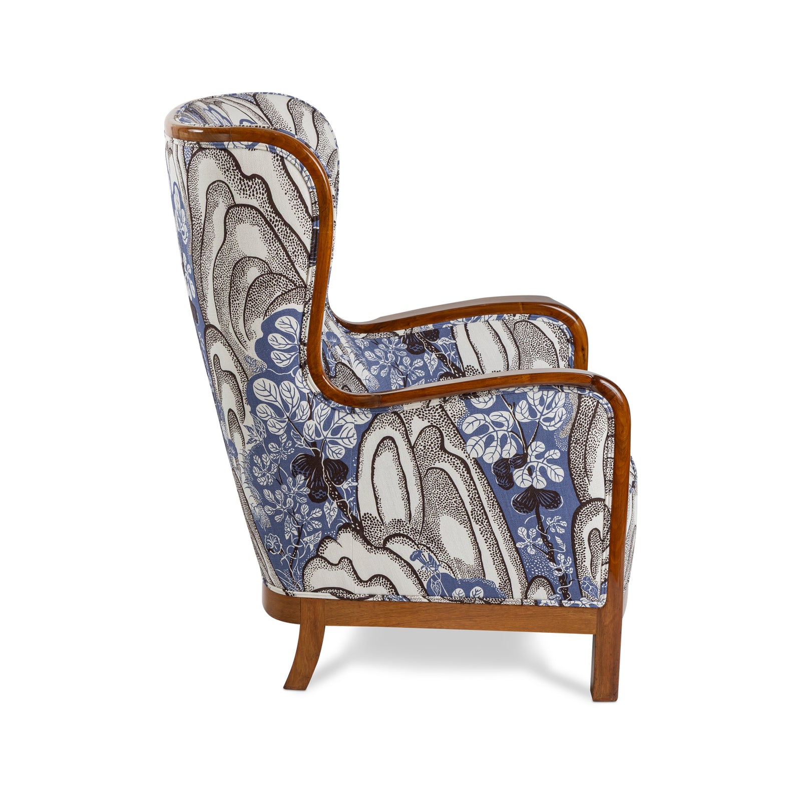 Mahogany Easy Chair By Frits Henningsen Eleish Van Breems Home