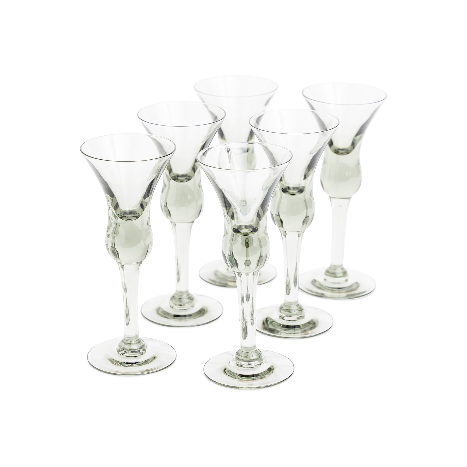 Holmegaard Glass Decanter with 6 Cordial Glasses Eleish Van Breems Home