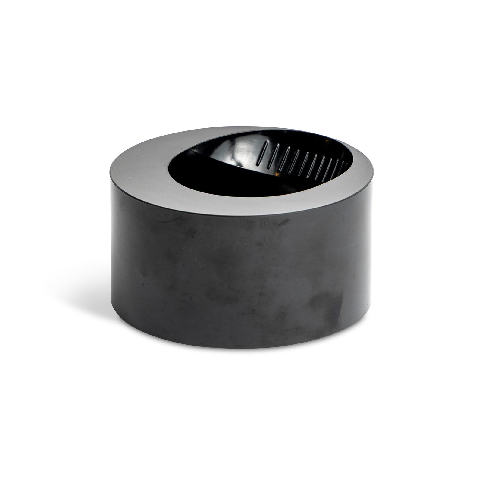 Enzo Mari Black Plastic Bowl Eleish Van Breems Home