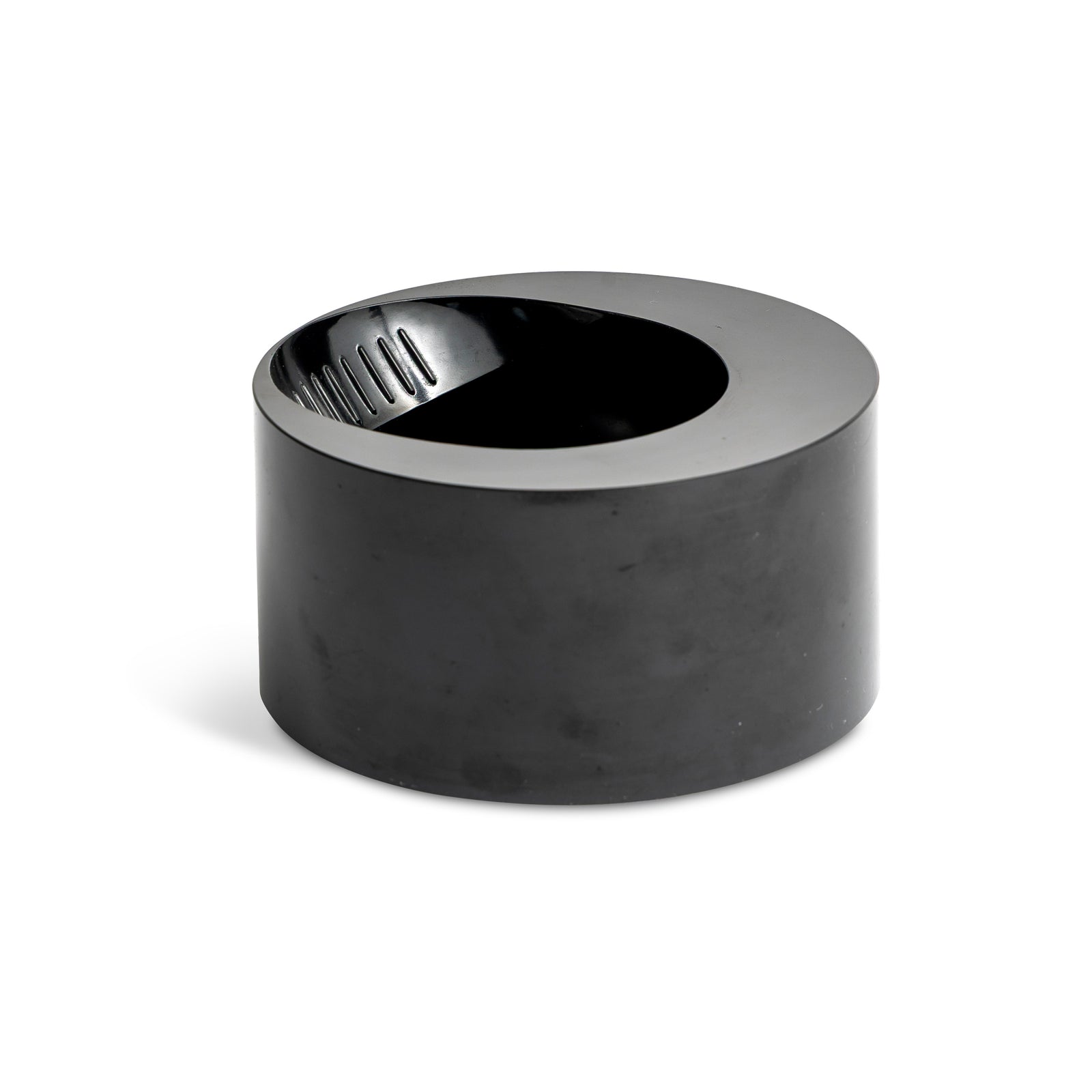 Enzo Mari Black Plastic Bowl Eleish Van Breems Home