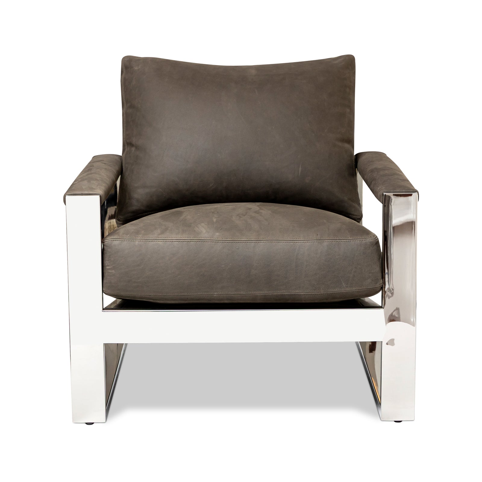 1372-103 Chunky Milo Lounge Chair, C-2153-20 Eleish Van Breems Home
