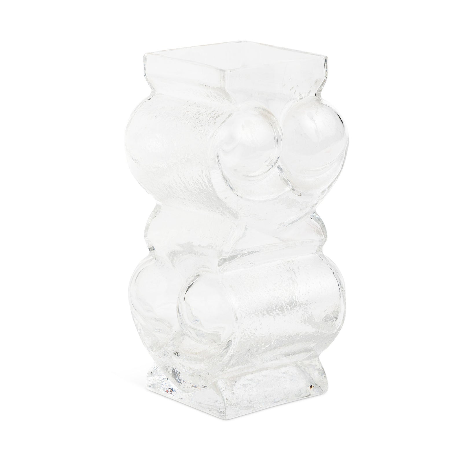Mid-Century Glass Owl Vase Eleish Van Breems Home