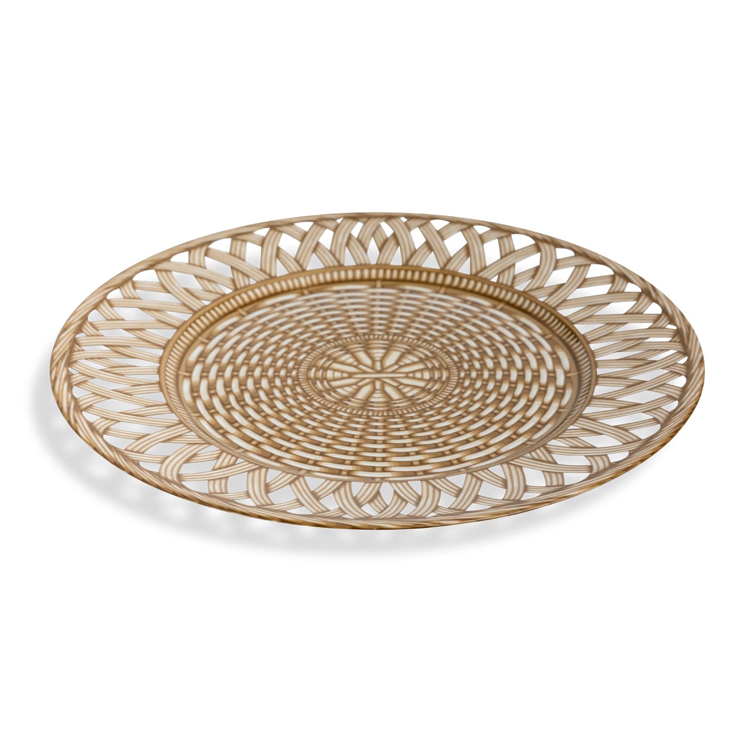 Augarten Grand Panier Charger Plate 12.6" Eleish Van Breems Home