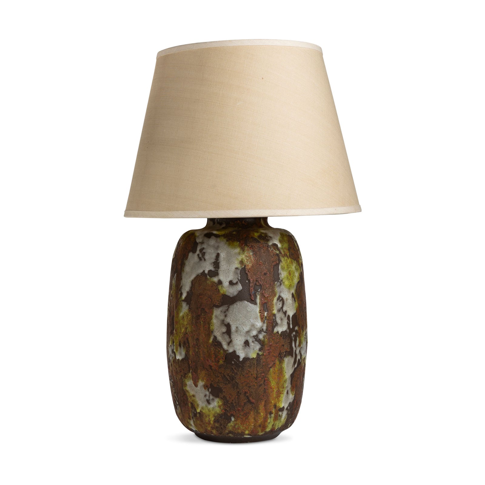 Mid-Century Italian Large Ceramic Lamp Eleish Van Breems Home
