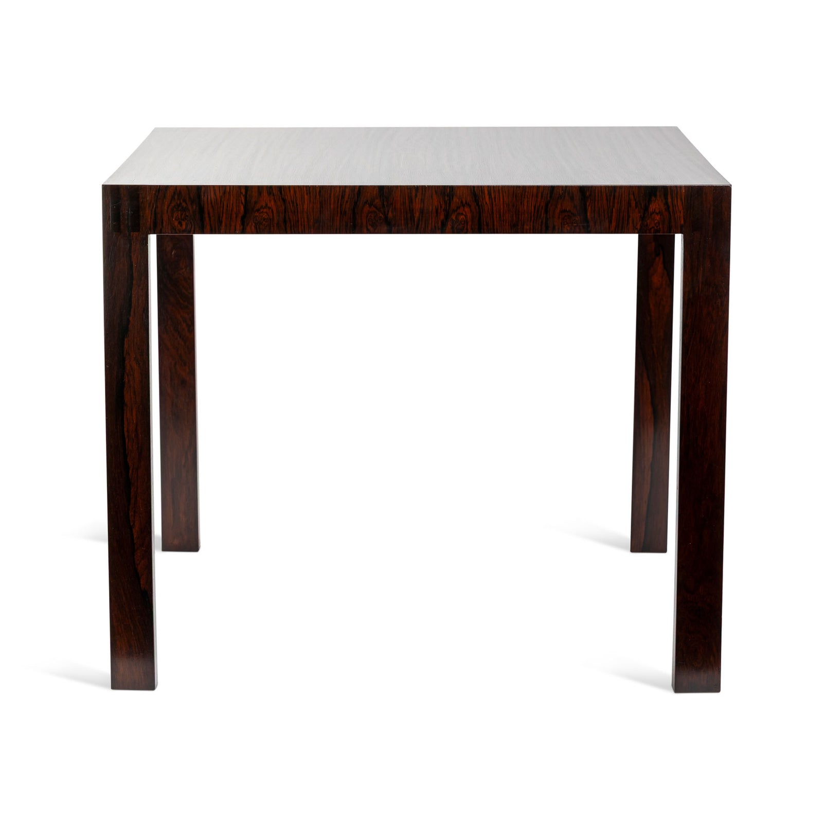 Pair of Leif Jacobsen Square Rosewood Side Tables Eleish Van Breems Home