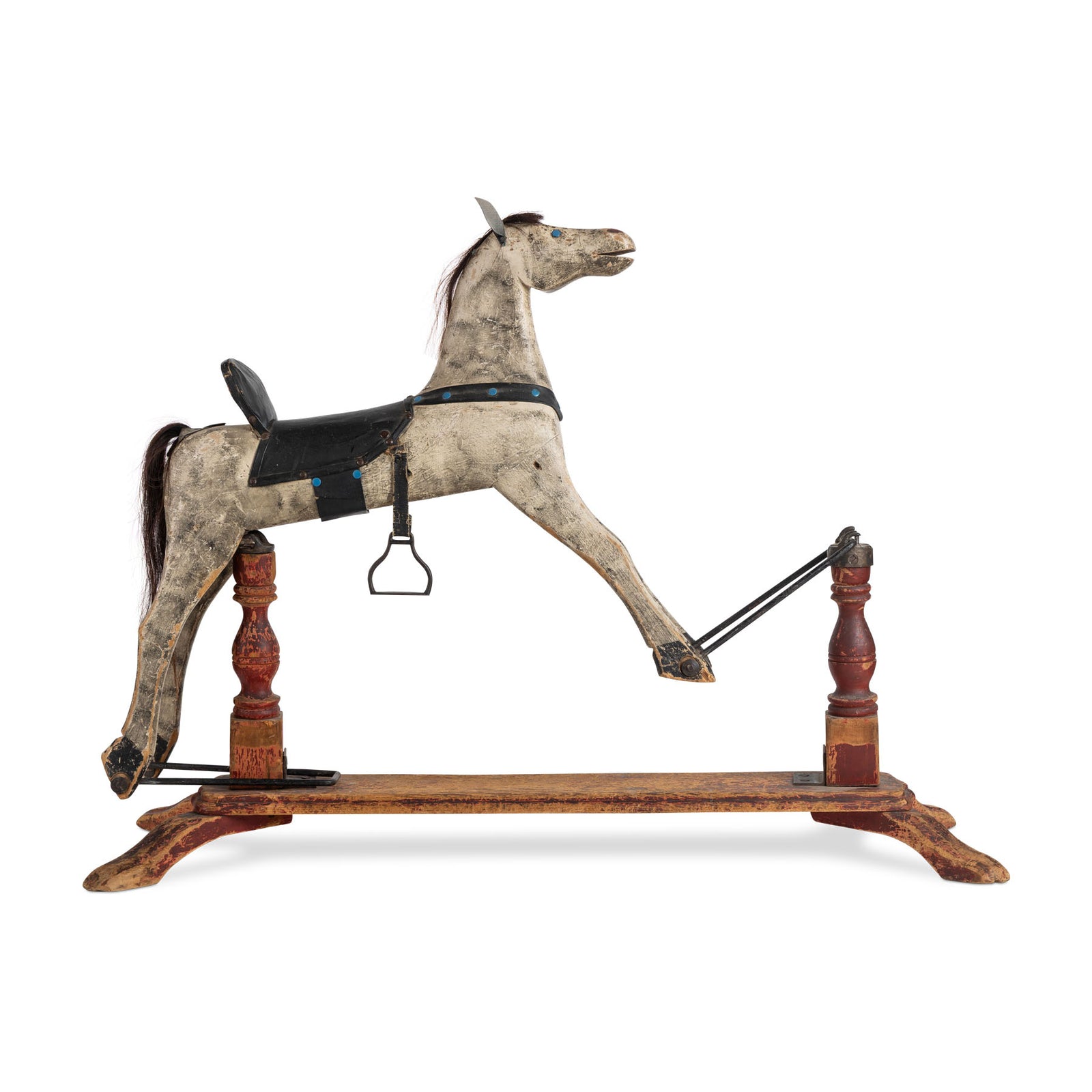 Antique Children's Rocking Horse, 19th C Eleish Van Breems Home
