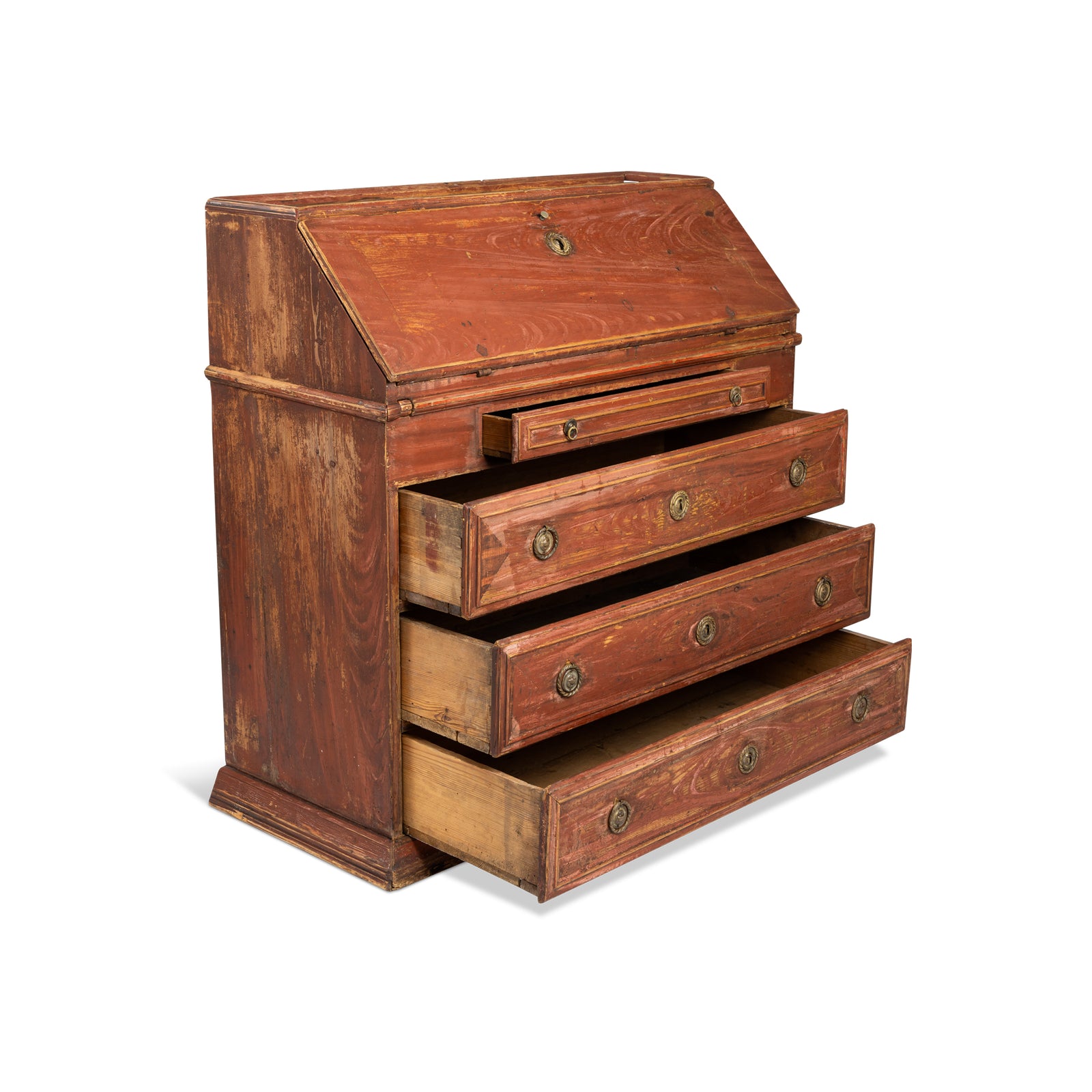 Swedish Secretary Tall Desk Eleish Van Breems Home