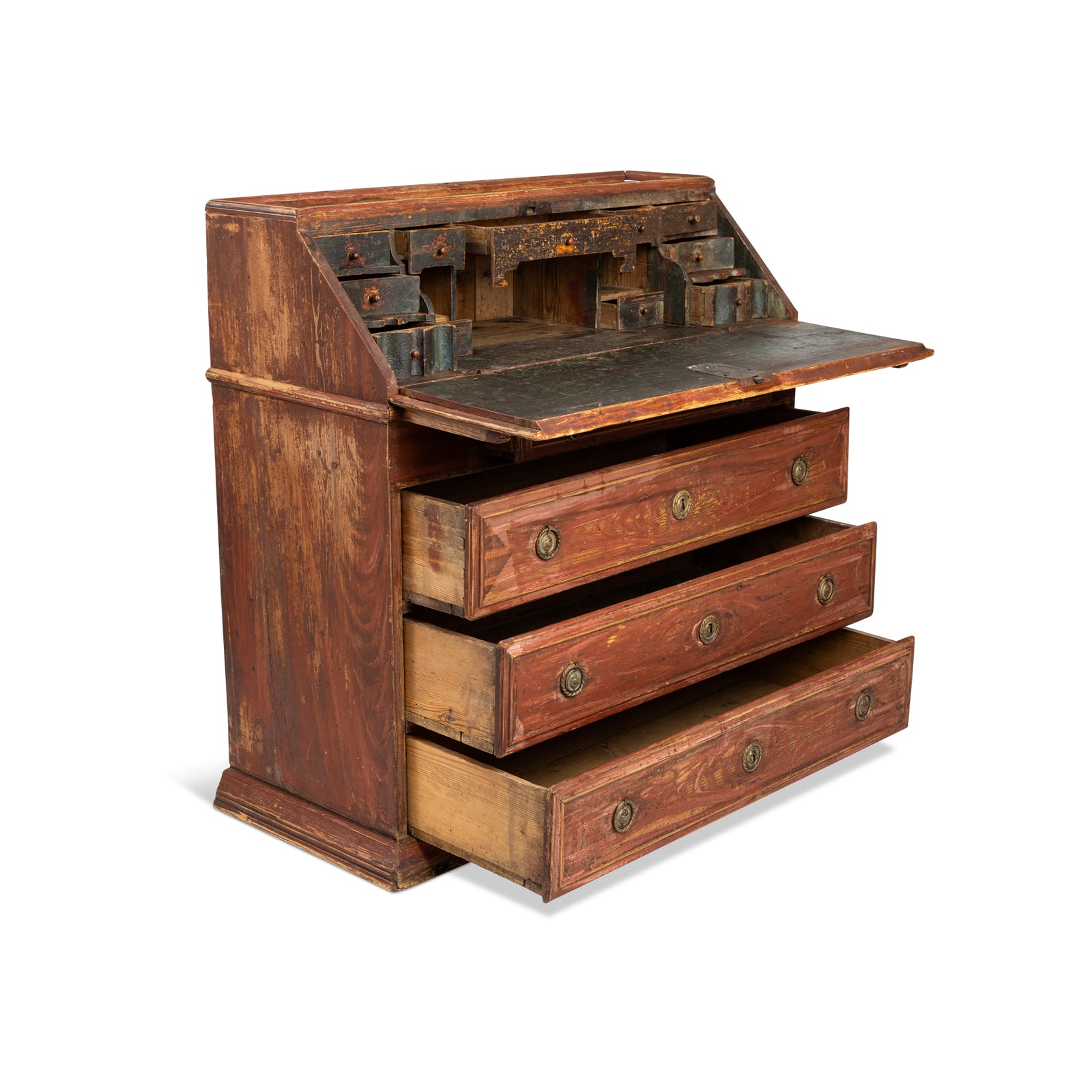 Swedish Secretary Tall Desk Eleish Van Breems Home